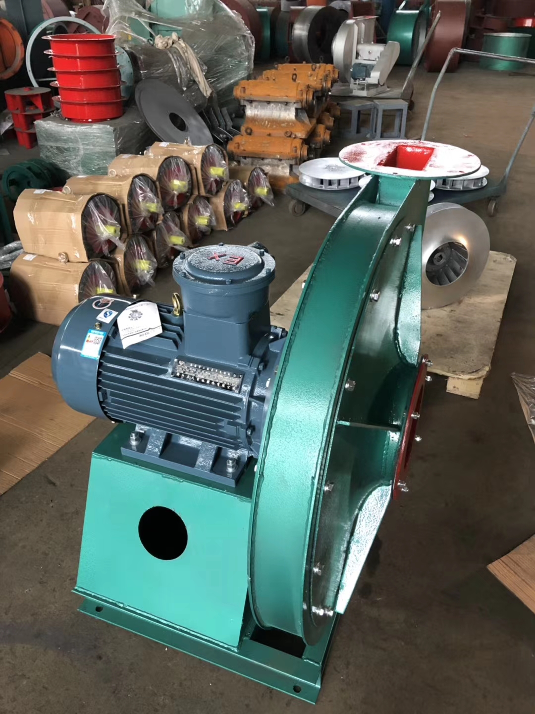 9-19 / Visokotlačni centrifugalni ventilatorji Razpršilo za raztapljanje tkanine, puhalo opreme neposredno z motorjem