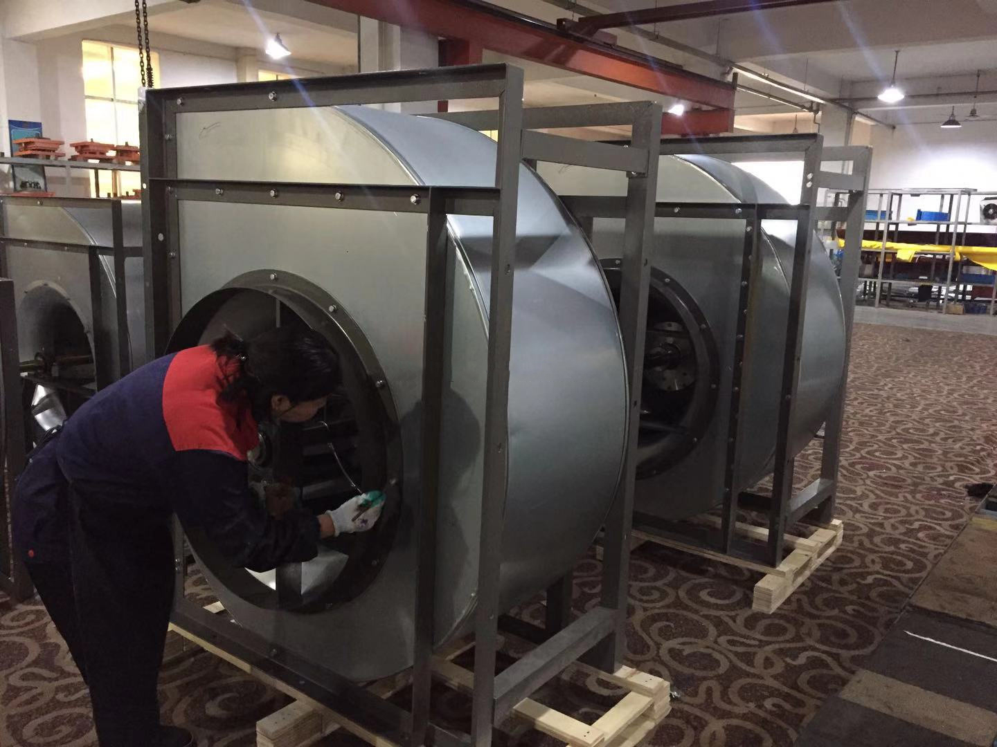 HIGH QUALITY SISW FORWARD FANS WITH BELT DRIVEN CENTRIFUGAL FAN WITH SINGLE INLET (2)