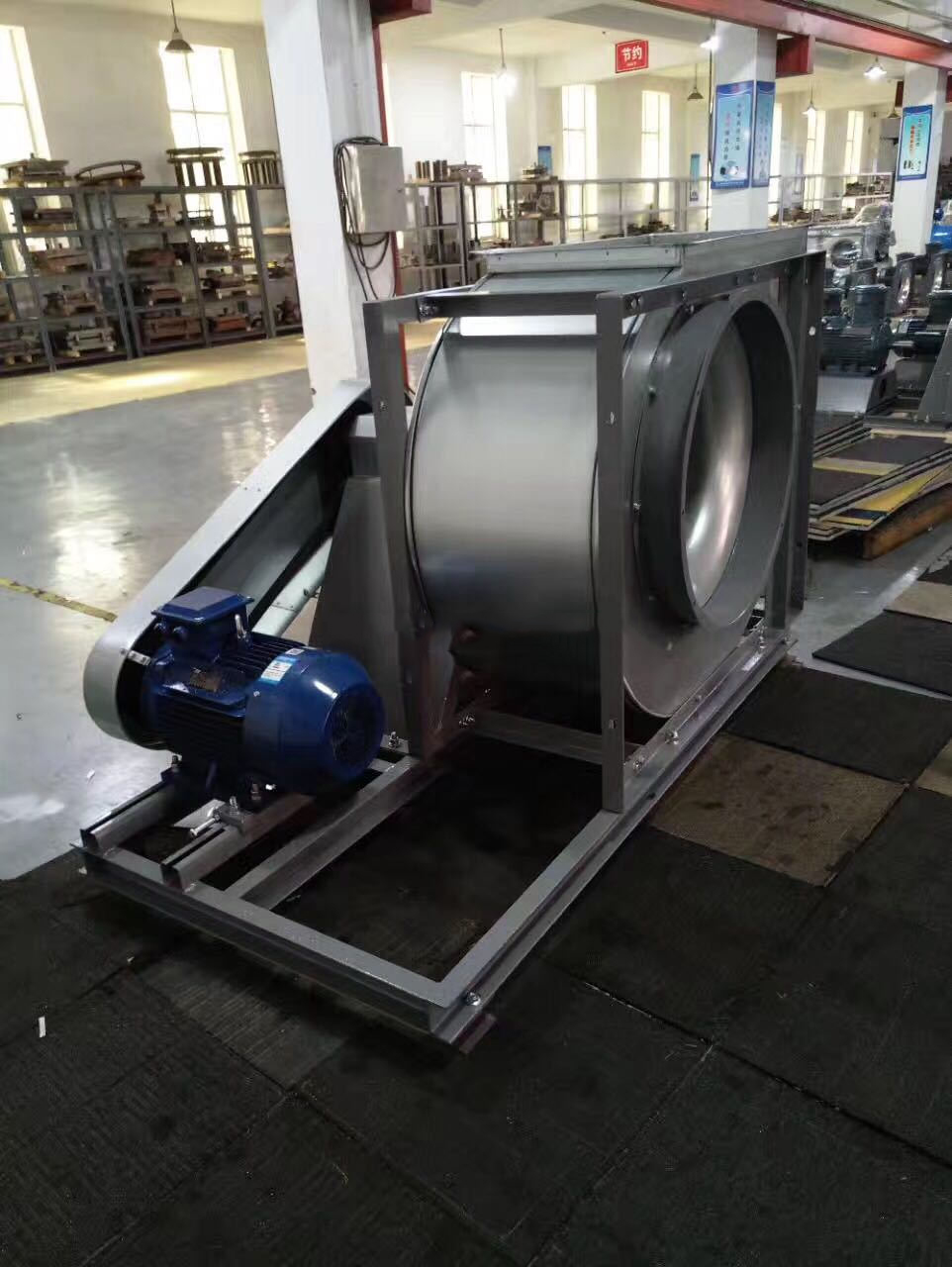HIGH QUALITY SISW FORWARD FANS WITH BELT DRIVEN CENTRIFUGAL FAN WITH SINGLE INLET (6)
