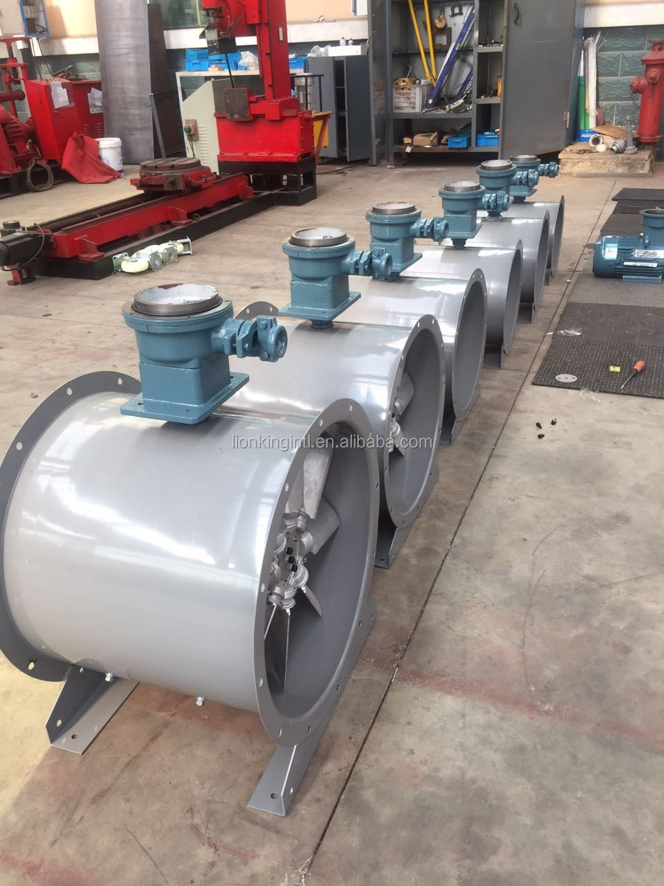 High efficiency high air speed heat resistant centrifugal pipe centrifugal fan