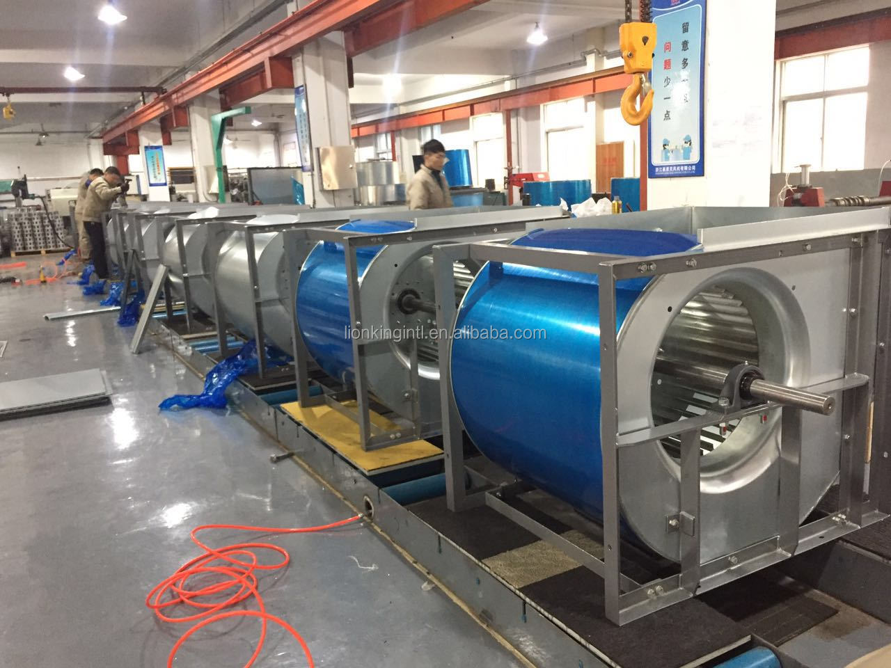 Purifying and ventilating equipment centrifugal fan