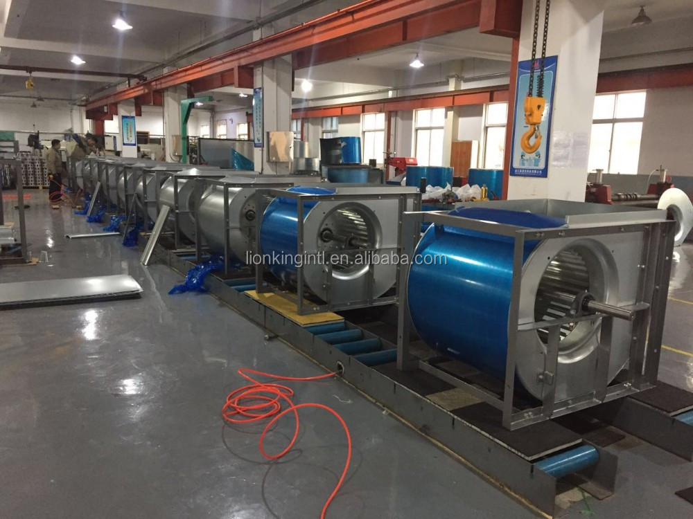 double air inlet centrifugal fan