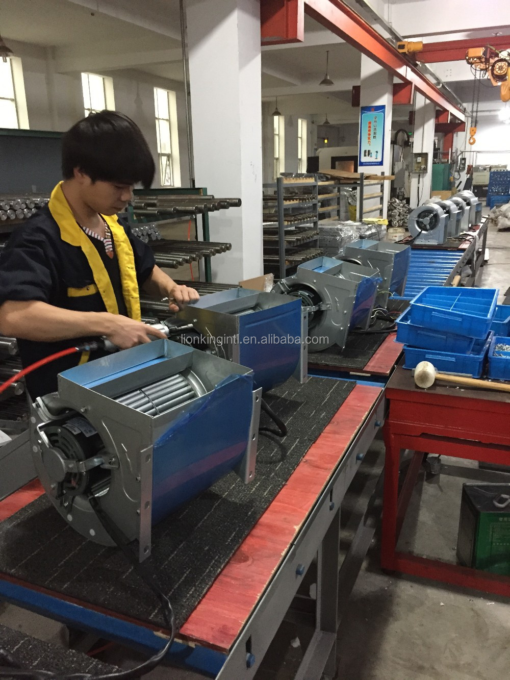 High quality galvanized steel centrifugal blower fan for air-conditioning system