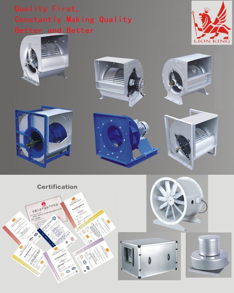 Voluteless Centrifugal Fan For Central Air-conditioning PLUG fan