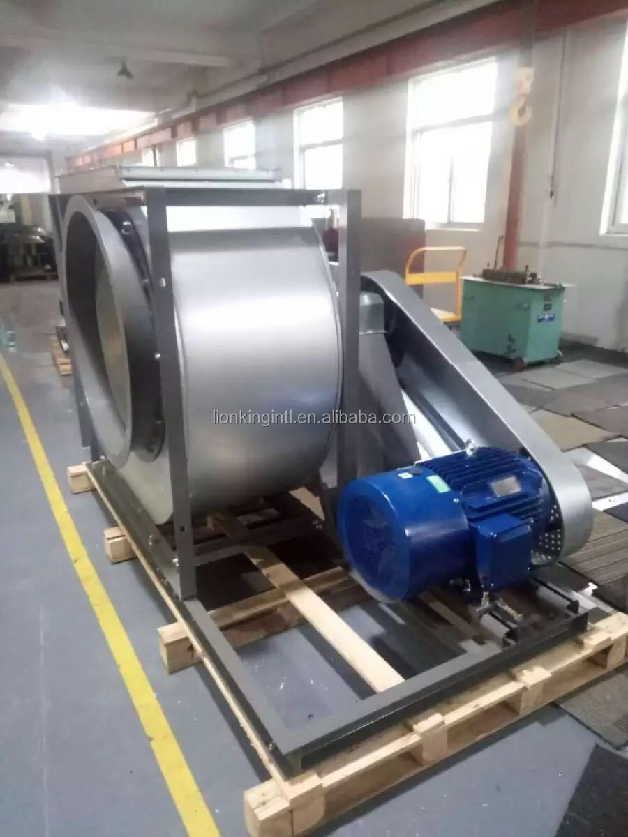 Commercial Large Belt Driven Backward Centrifugal Fan For Central Air Conditioner Purifier